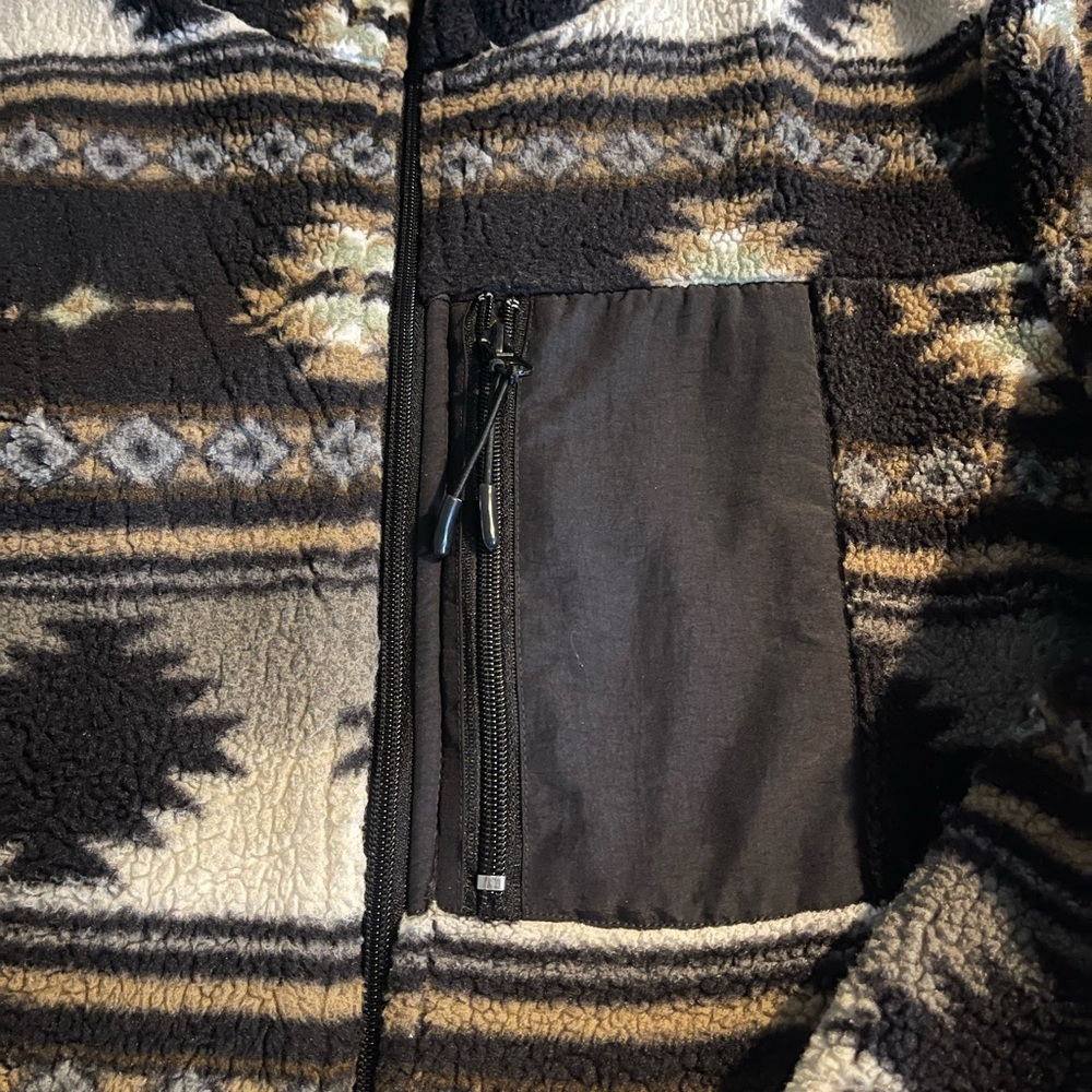 Patterned Fleece Jacket - Picture 2 of 4